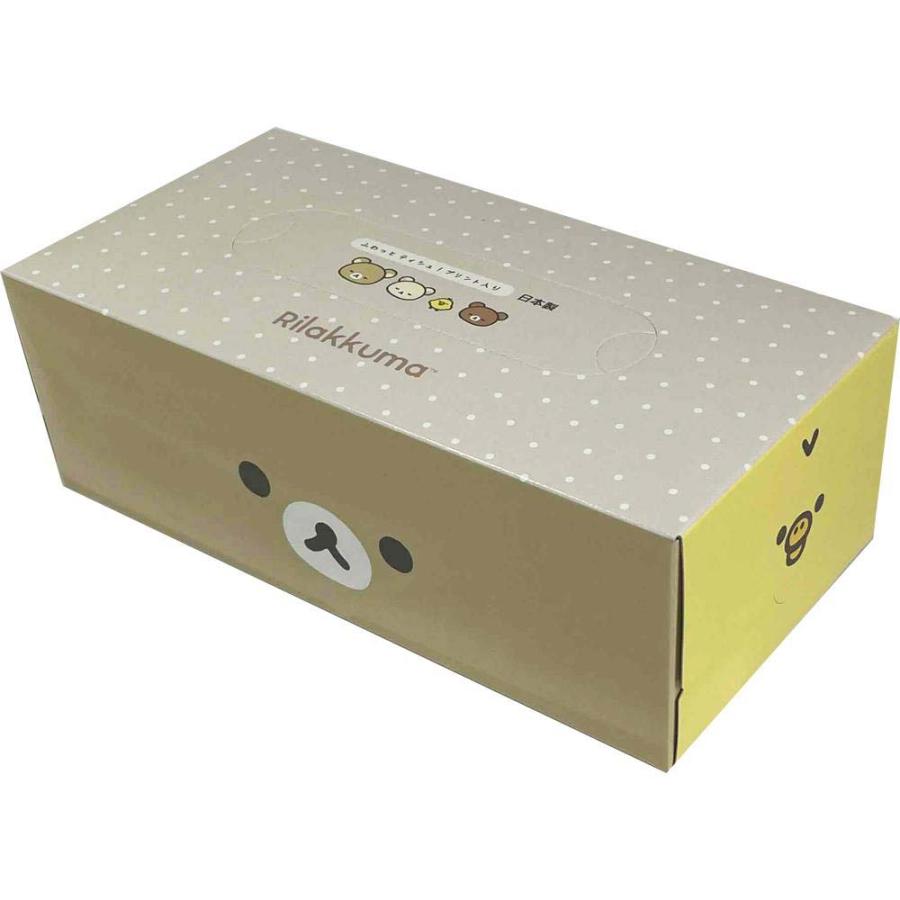 ハヤシ商事 リラックマ ふわっとボックスティシュ 150組 10箱セット 122109 サンエックス | ハヤシ商事 | 03