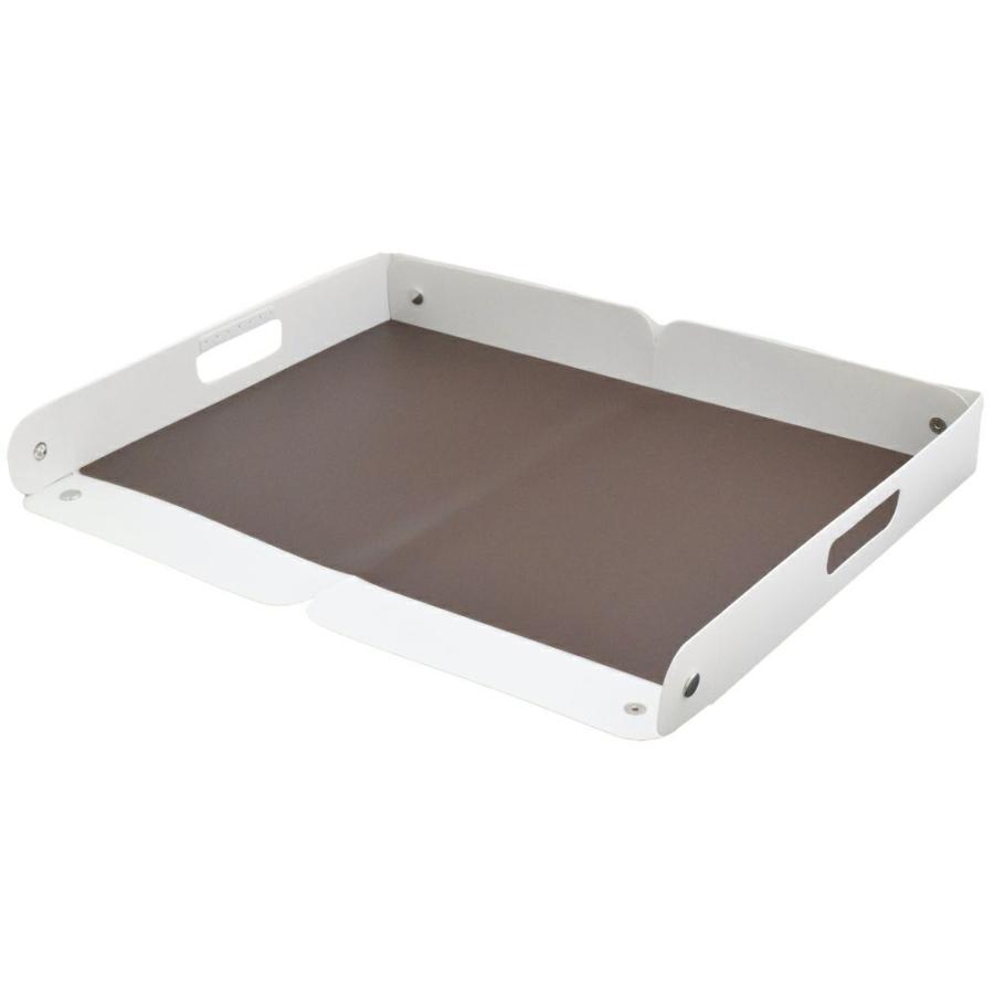 サクラクレパス おえかき学習トレー ホワイト TT-A3#50 汚れ防止 リビング学習 お絵かき 散らばり防止 持ち運び便利 ビーズ 粘土 工作 | サクラクレパス | 02