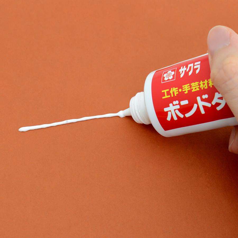 サクラクレパス ボンドタッチ 24ml BT24ML 多用途 水溶性接着剤 細口ノズル 透明 工作 | サクラクレパス | 02