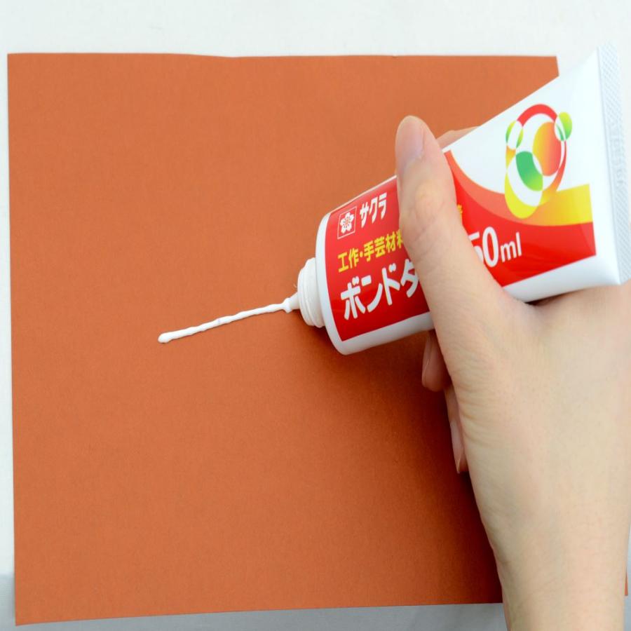 サクラクレパス ボンドタッチ 50ml BT50ML 多用途 水溶性接着剤 細口ノズル 透明 工作 | サクラクレパス | 02