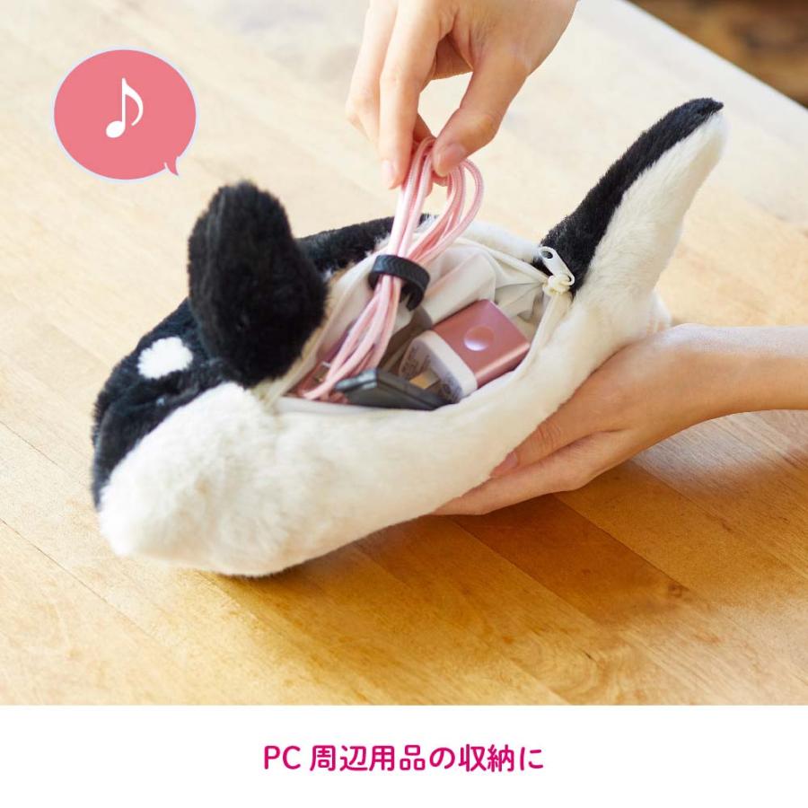 キングジム KINGJIM ポーズー ぬいぐるみクッションポーチ アザラシ PZC2050 | KING JIM | 04