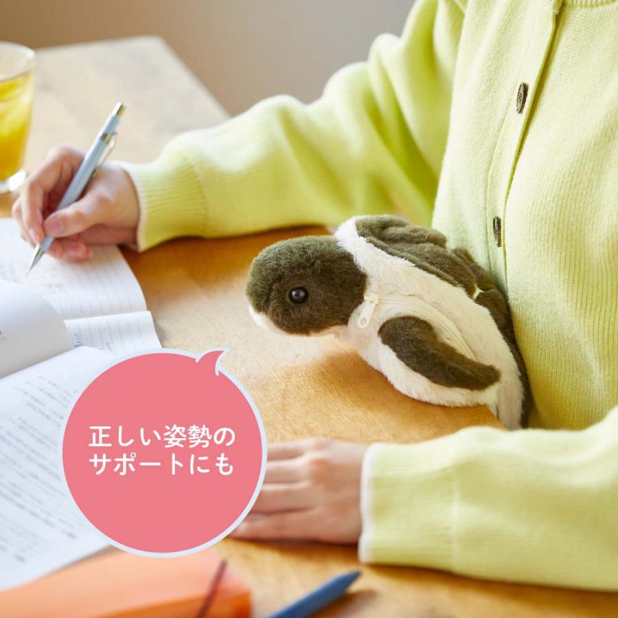 キングジム KINGJIM ポーズー ぬいぐるみクッションポーチ アザラシ PZC2050 | KING JIM | 05