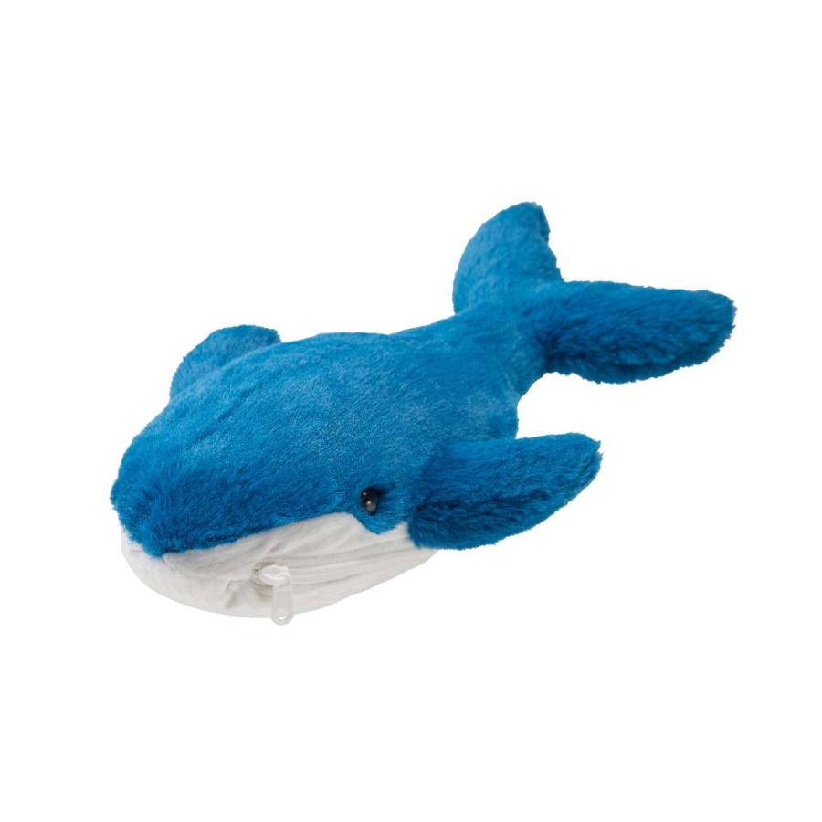 キングジム KINGJIM ポーズー ぬいぐるみクッションポーチ クジラ PZC2054 | KING JIM