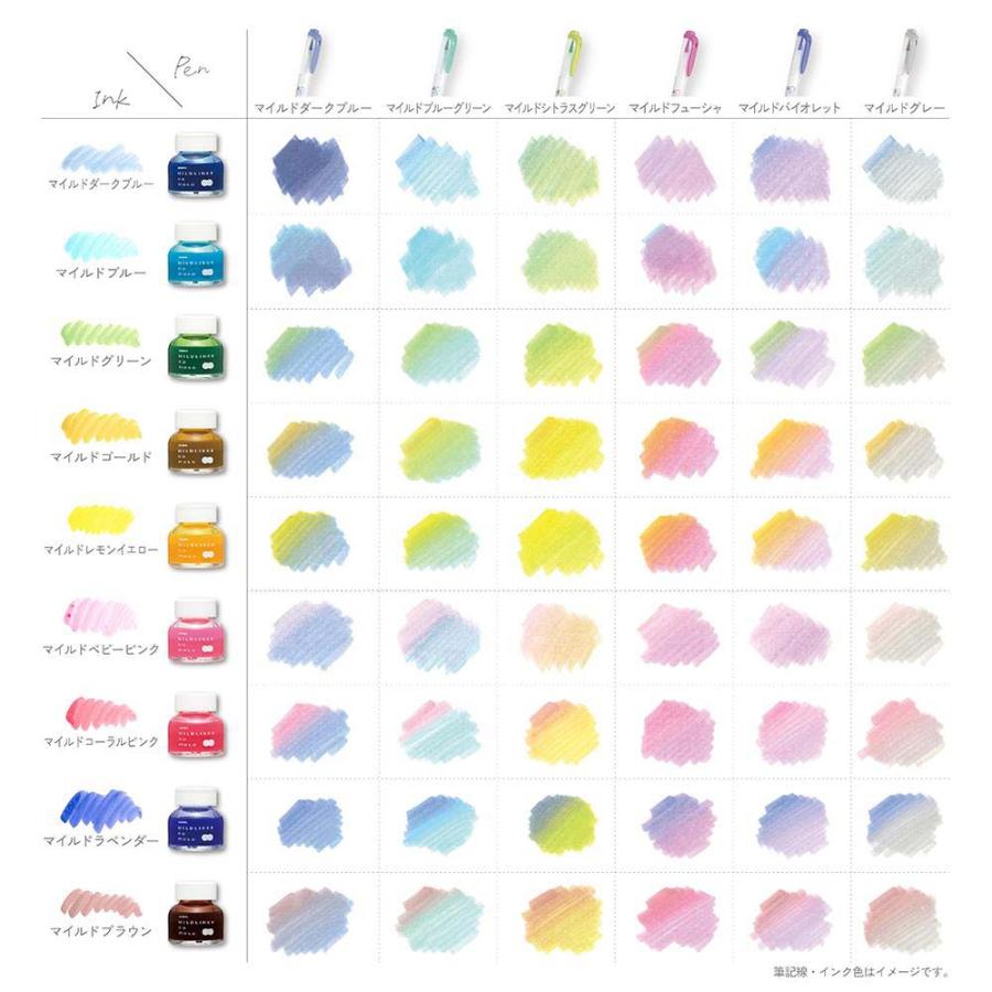 ゼブラ ZEBRA ラインマーカー ボトルインク マイルドライナーのもと ピンク P-WI1-MBP 蛍光ペン | ZEBRA | 04