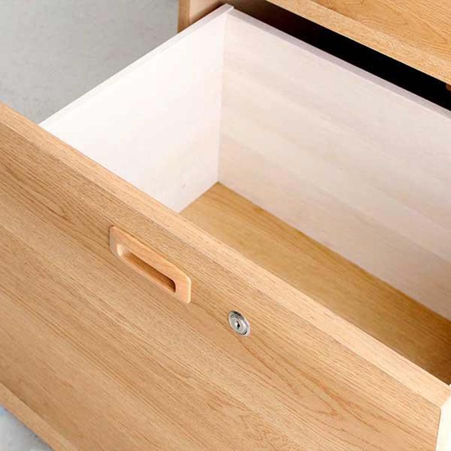 東馬 tohma TML 引出付き 2段収納棚 ナチュラル 50540290 | 東馬 | 10