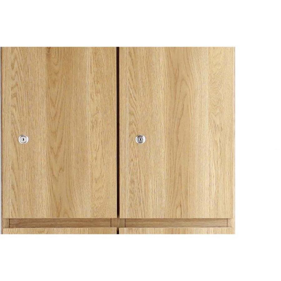 東馬 tohma TML 木製ロッカー 4人用 2段2列 ナチュラル 50540340 | 東馬 | 09