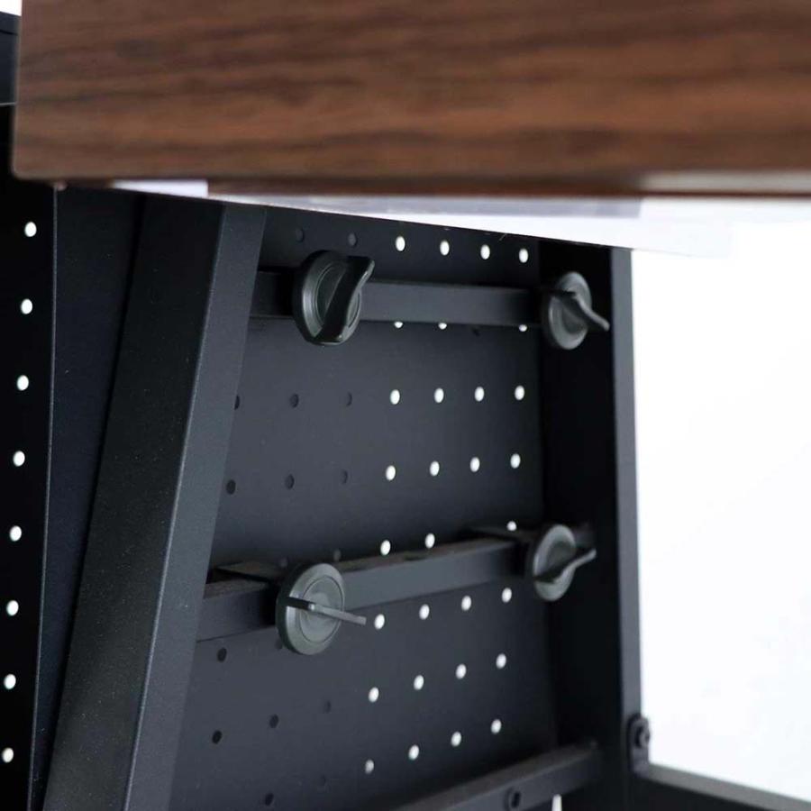 東馬 tohma リッシュ デスク ブラウン 幅100cm 奥行55cm 54670480 | 東馬 | 11