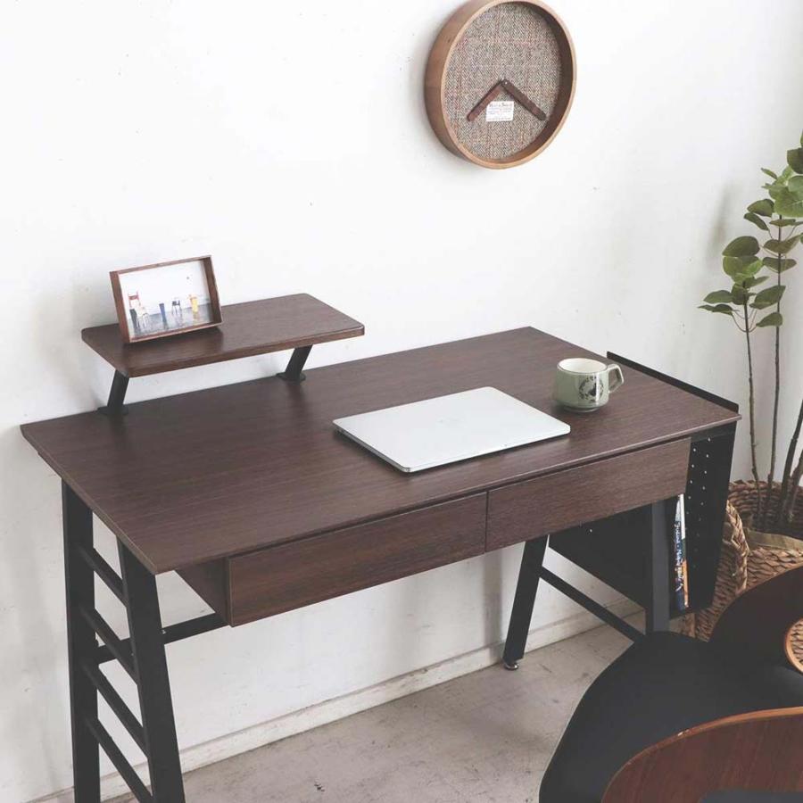東馬 tohma リッシュ デスク ブラウン 幅100cm 奥行55cm 54670480 | 東馬 | 17