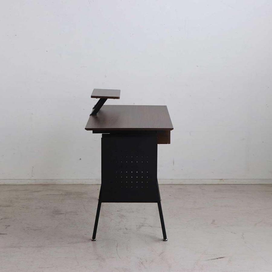 【美品】東馬 TOHMA furniture ウォールナット デスク 東馬（Tohma） リッシュ デスク ブラウン 幅100cm 奥行55cm 54670480