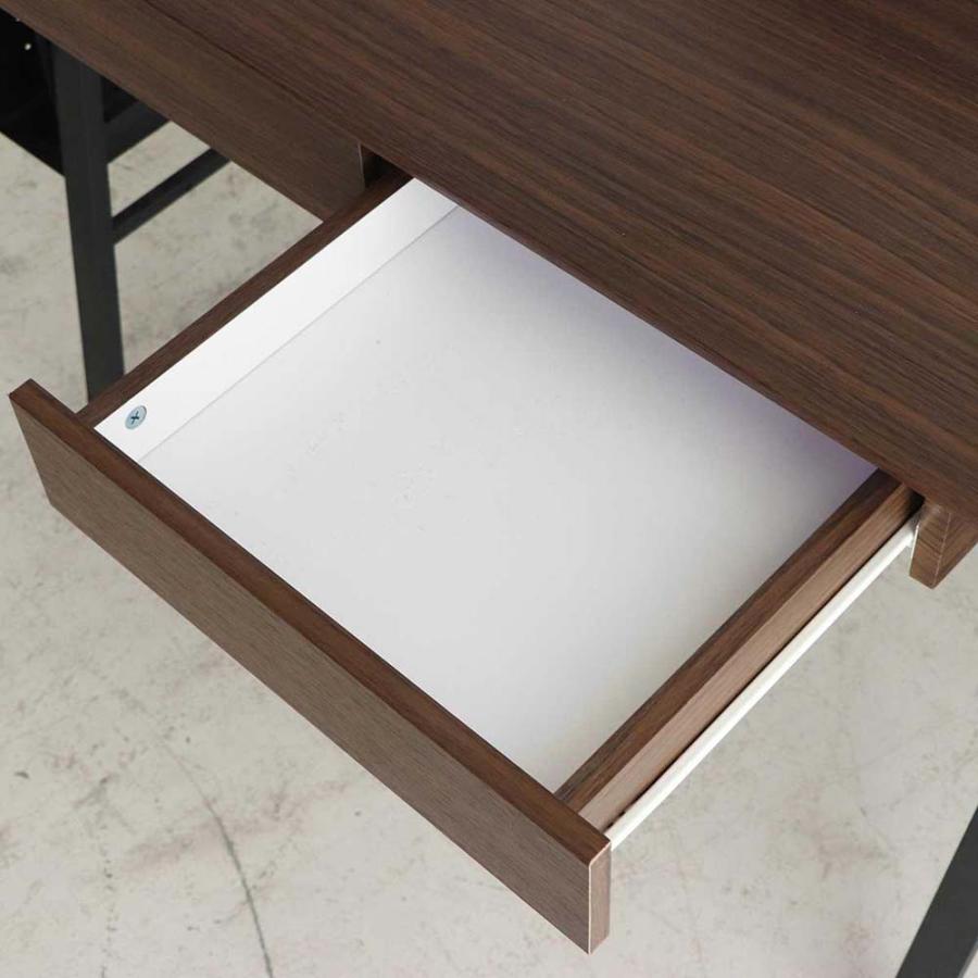 東馬 tohma リッシュ デスク ブラウン 幅100cm 奥行55cm 54670480 | 東馬 | 05