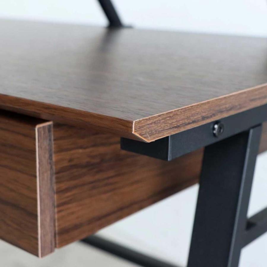 東馬 tohma リッシュ デスク ブラウン 幅100cm 奥行55cm 54670480 | 東馬 | 08