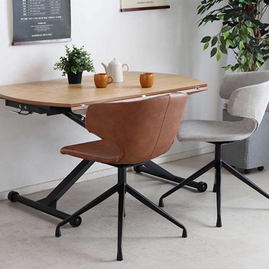 東馬（Tohma） アーマー ラウンドチェア キャメル 54671460