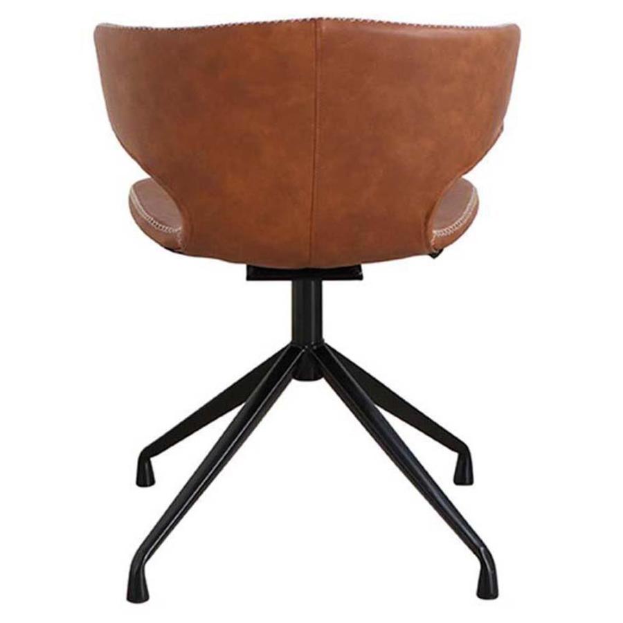 東馬（Tohma） アーマー ラウンドチェア キャメル 54671460