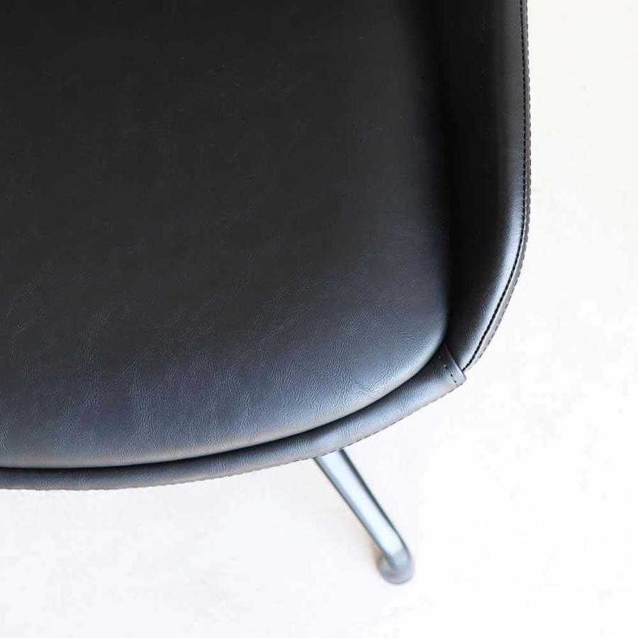 東馬 tohma エデル ラウンドチェア ブラック 54675790 | 東馬 | 08