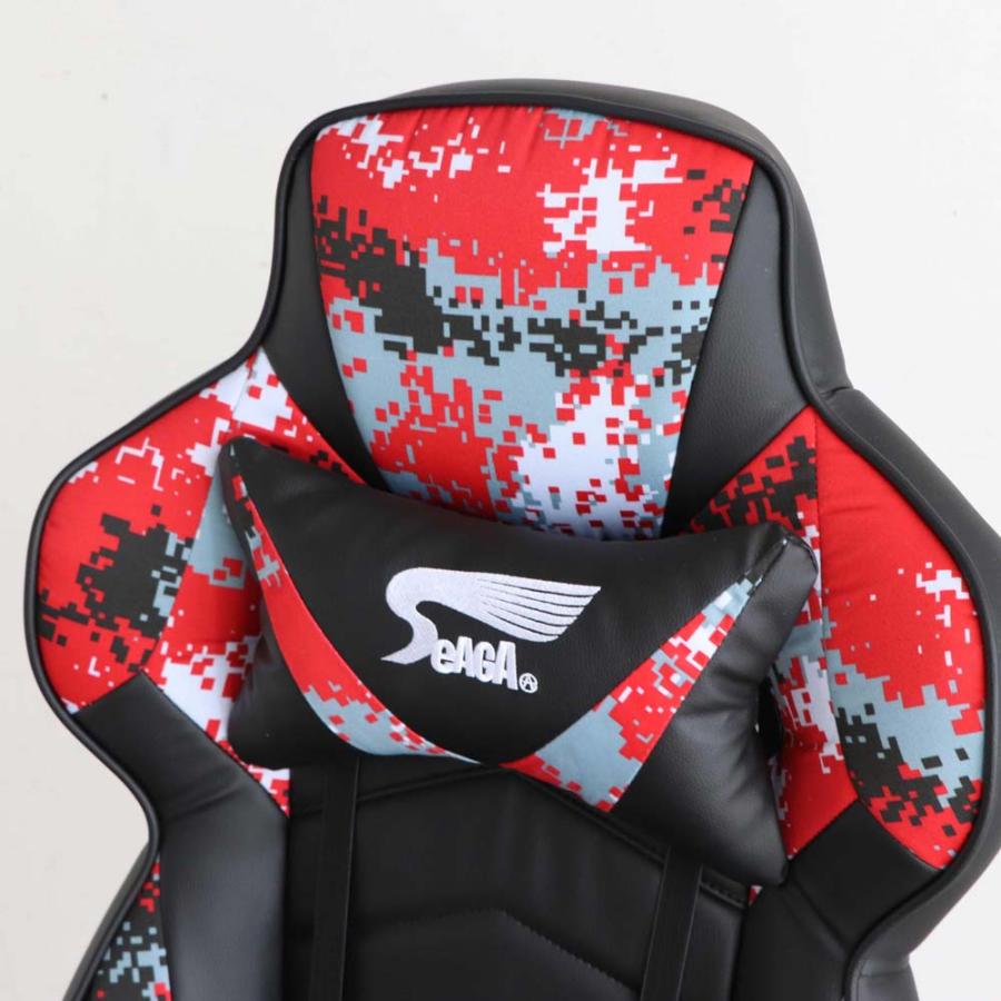 東馬 tohma SeAGA−03 サバイバーオフィスチェア レッド 54678370 | 東馬 | 09