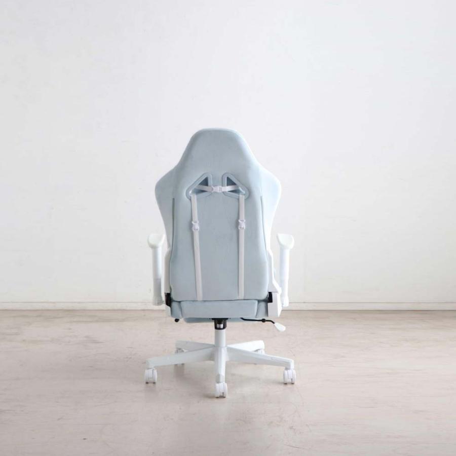 東馬 tohma SeAGA girl ゲーミングチェア ブルー 54682080 | 東馬 | 07