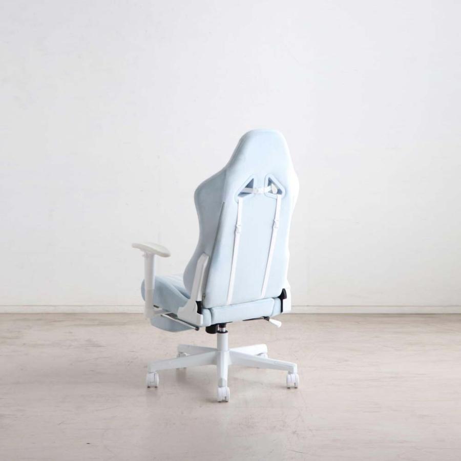 東馬 tohma SeAGA girl ゲーミングチェア ブルー 54682080 | 東馬 | 08