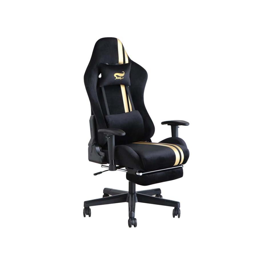 東馬 tohma SeAGA girl ゲーミングチェア ブラック×ゴールド 54682470 | 東馬