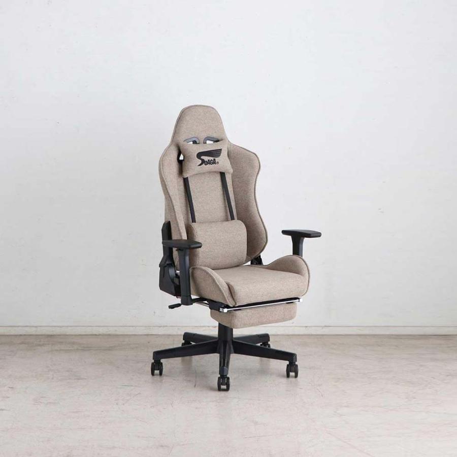 東馬 tohma SeAGA−04 ゲーミングチェア ベージュ 54684020 | 東馬 | 03