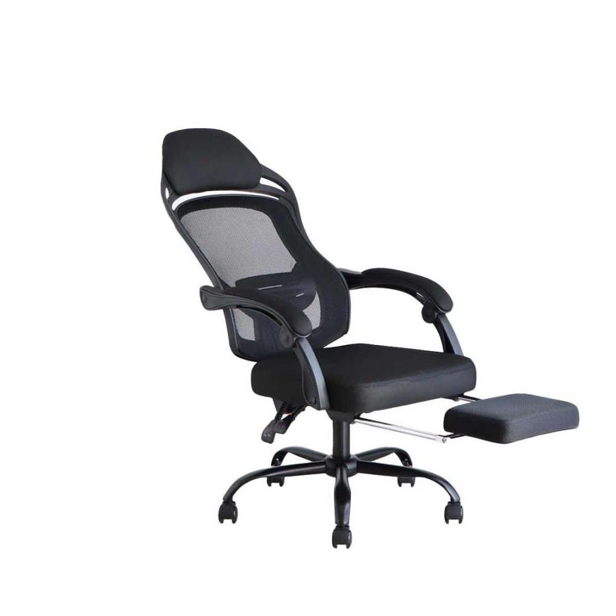 東馬 tohma FT メッシュオフィスチェア ブラック 54684790 | 東馬 | 02