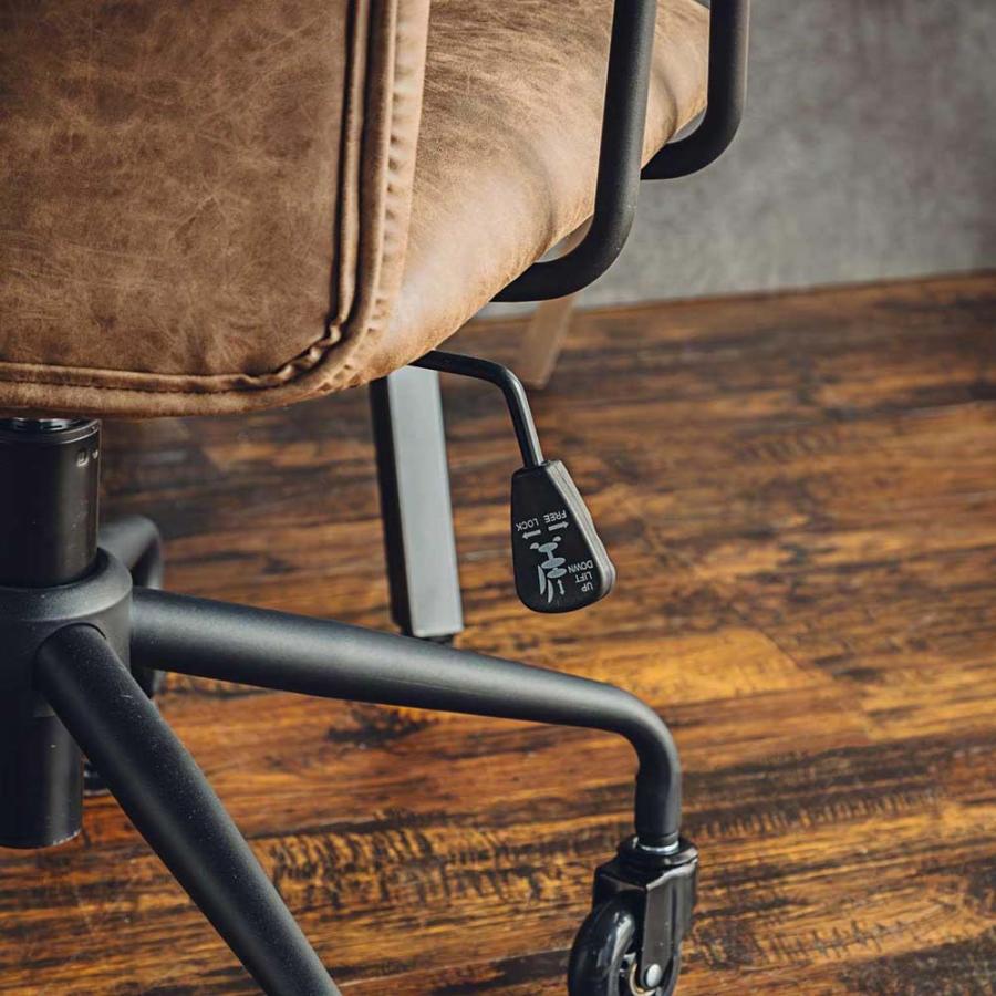 東馬 tohma TMレトラ デスクチェア ブラウン 54684830 | 東馬 | 03