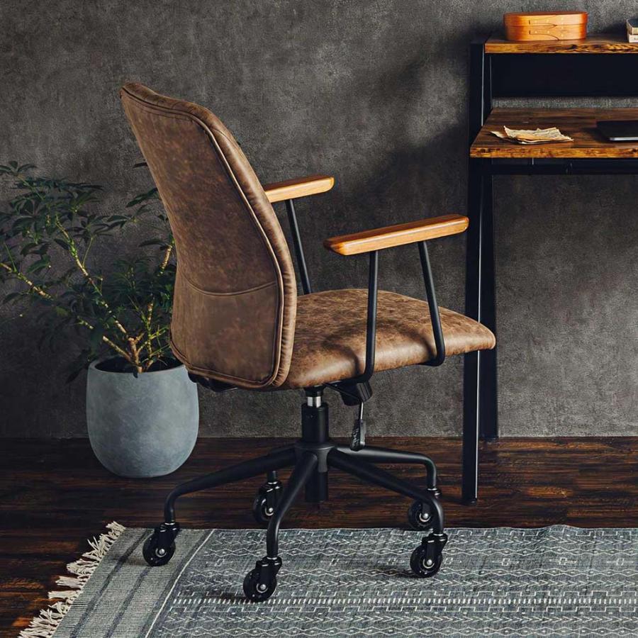 東馬 tohma TMレトラ デスクチェア ブラウン 54684830 | 東馬 | 05