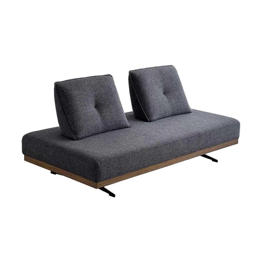 東馬 tohma FZ ブラーマ 2.5人掛け ソファベット グレー 54685680 | 東馬