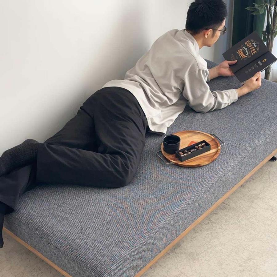 東馬 tohma FZ ブラーマ 2.5人掛け ソファベット グレー 54685680 | 東馬 | 09