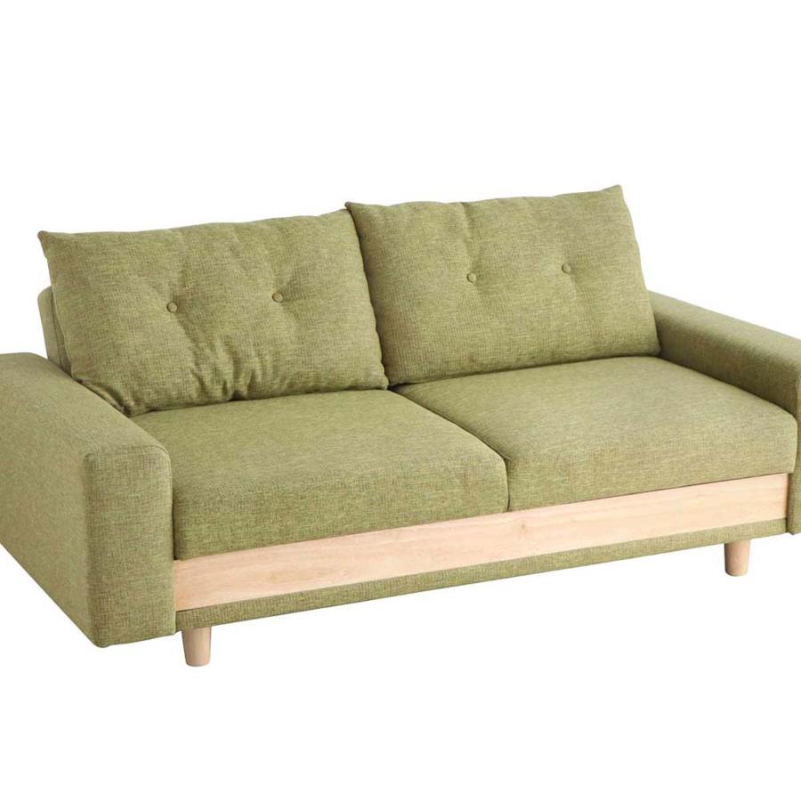 東馬 tohma FZ ケイシー 2.5人掛け 収納ソファベット グリーン 54685690 | 東馬