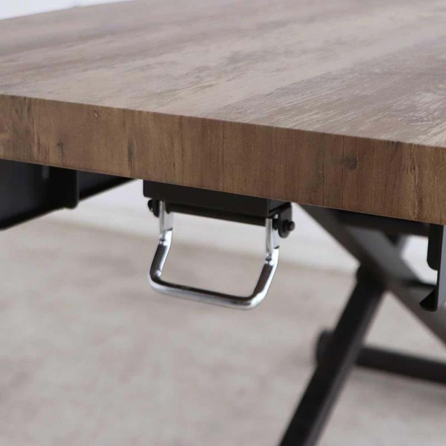 東馬 tohma LTX07 コルマ 昇降テーブル 幅120cm ブラウン 54686110 | 東馬 | 08