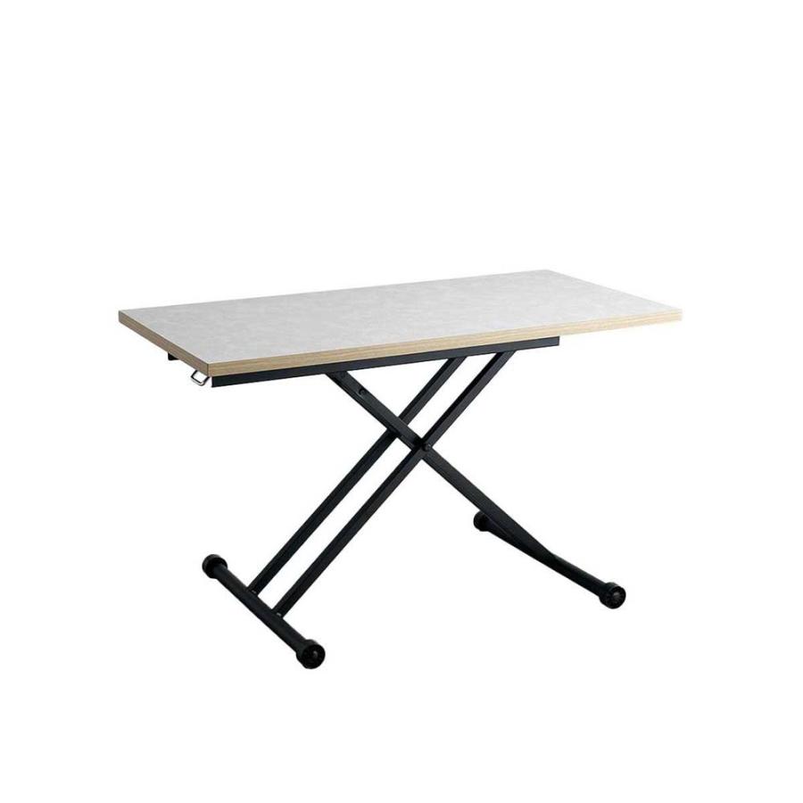 東馬 tohma LTX03 ツキミ 昇降テーブル ホワイト 54686530 | 東馬