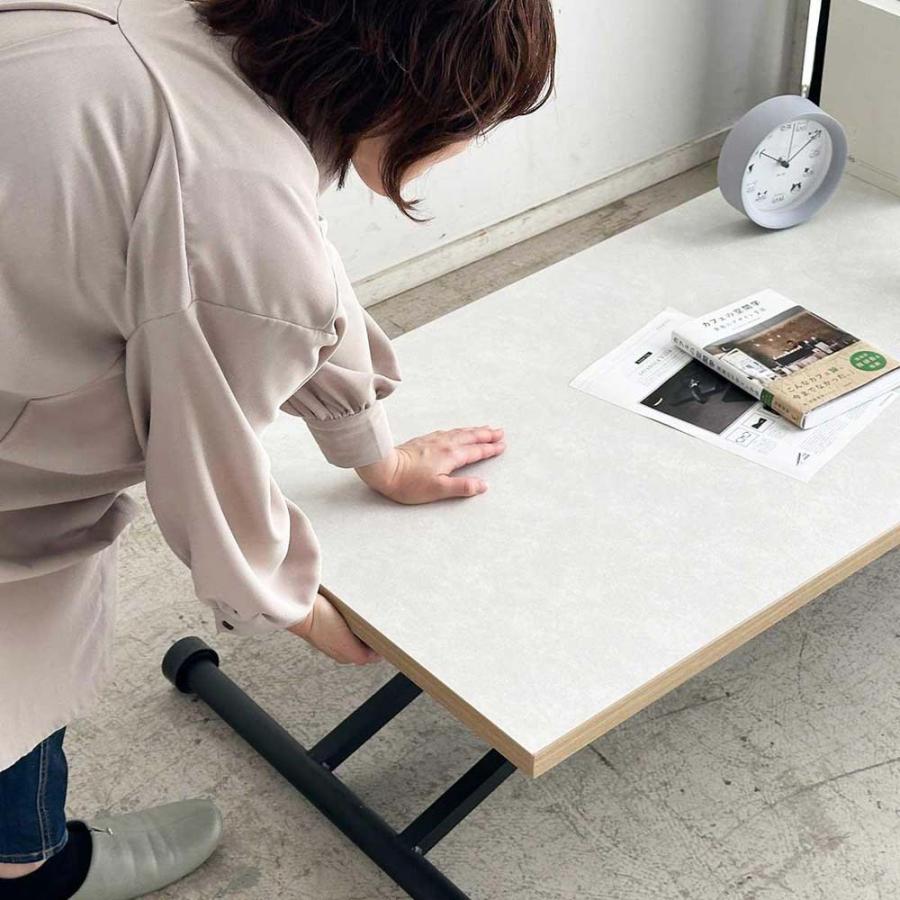 東馬 tohma LTX03 ツキミ 昇降テーブル ホワイト 54686530 | 東馬 | 17