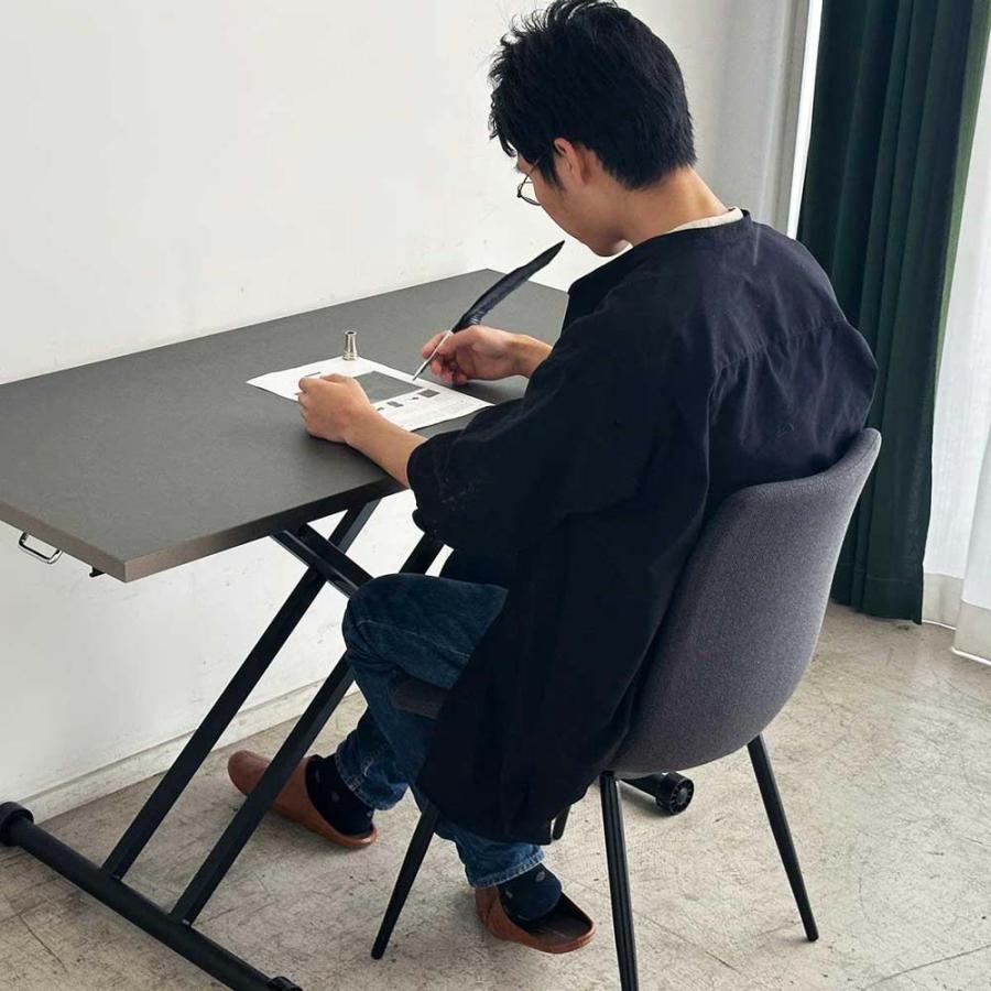 東馬 tohma LTX04 レザライン 昇降テーブル グレー 54686550 | 東馬 | 10