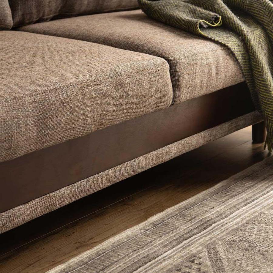 東馬 tohma FZ ケイシー 2.5人掛け ソファベット ブラウン 収納付き 54686870 | 東馬 | 05