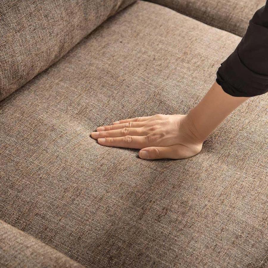 東馬 tohma FZ ケイシー 2.5人掛け ソファベット ブラウン 収納付き 54686870 | 東馬 | 07