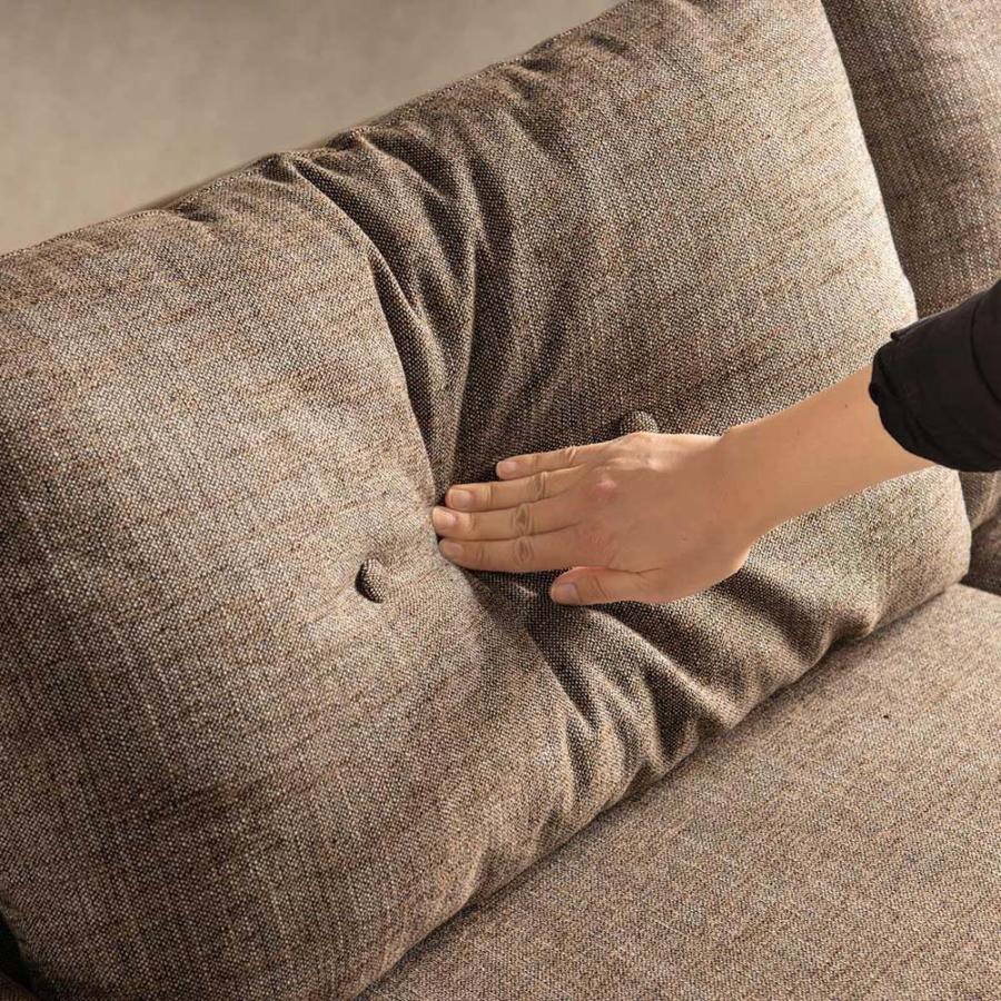 東馬 tohma FZ ケイシー 2.5人掛け ソファベット ブラウン 収納付き 54686870 | 東馬 | 08