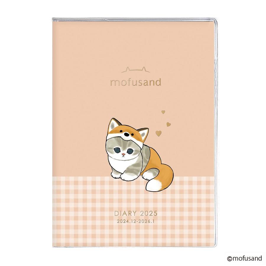 2025年 手帳 B6 ブロックウィークリー mofusand/きつねにゃん