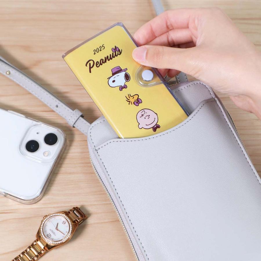 クツワ KUTSUWA 家族手帳 プチ スヌーピー みんなリボン 650SQB 2025年 ダイアリー | クツワ | 07