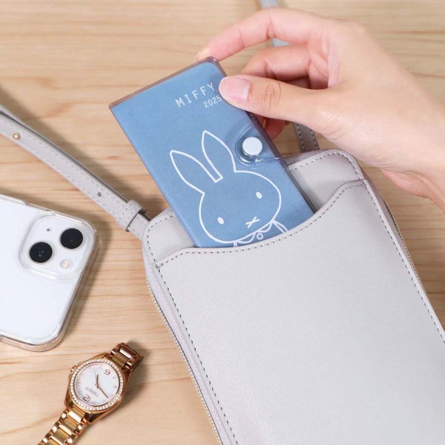 クツワ KUTSUWA 家族手帳 プチ ミッフィ シンプル MF869D 2025年 ダイアリー | クツワ | 07