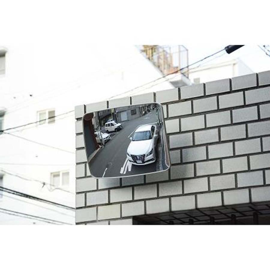 光 HIKARI ガレージミラー角型グレー 400mm×300mm GMHG-431 | ブランド登録なし | 01