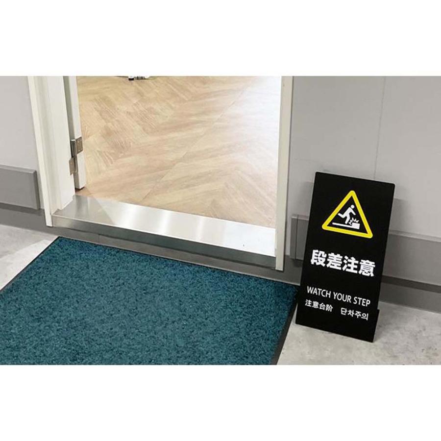 光 HIKARI LSサインブラック 段差注意 LS2246B-5 | ブランド登録なし | 01