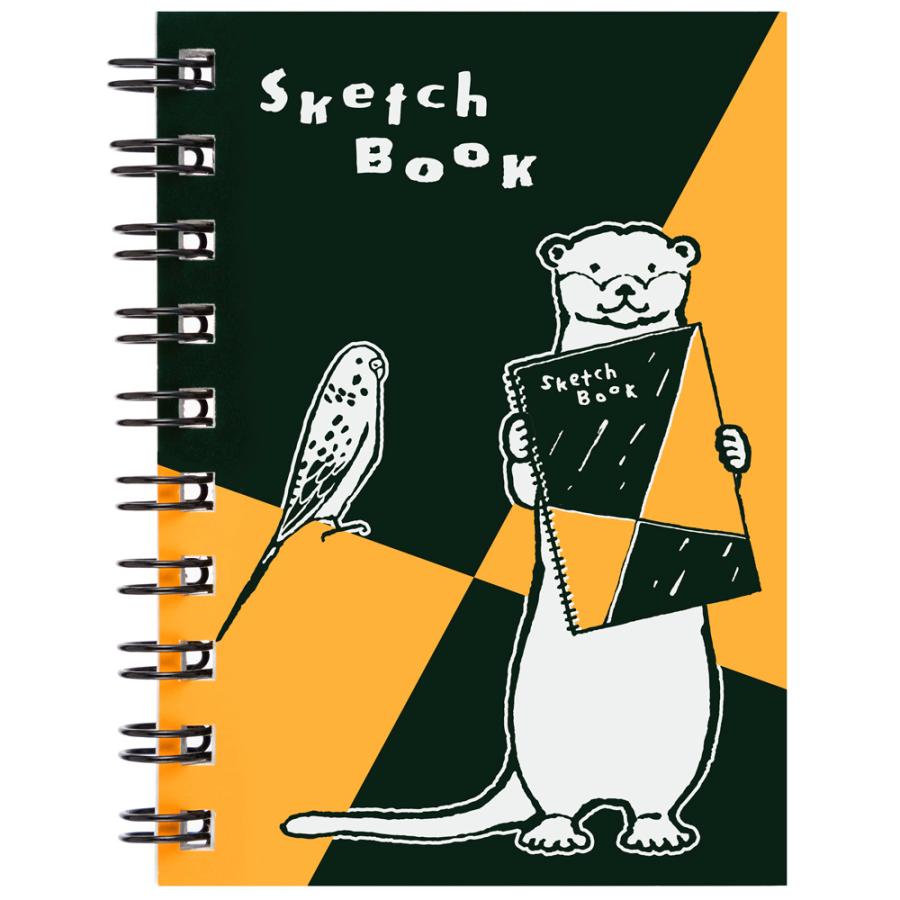 【数量限定!】マルマン maruman ミニチュア 図案スケッチブック SMINI1SB-24 スケッチブックの日2024 画用紙 浅野みどり 動物 | ブランド登録なし