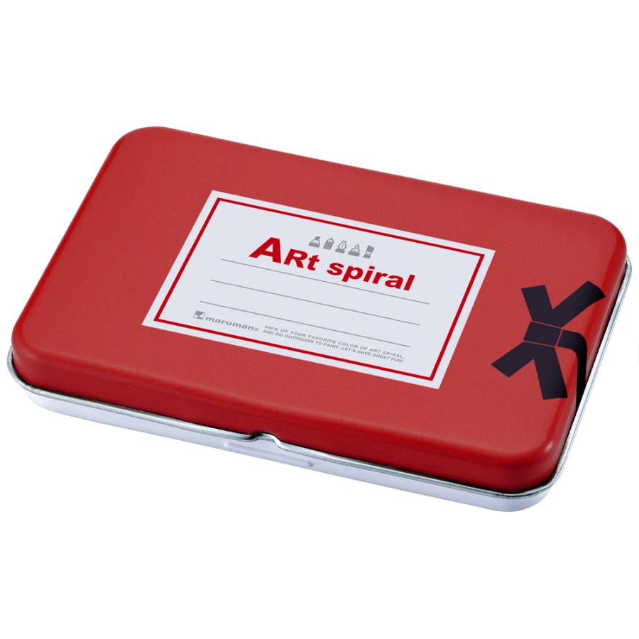【数量限定!】マルマン maruman 缶入りメモ アートスパイラル KMSBD-24 スケッチブックの日2024 メモ帳 画用紙 | ブランド登録なし