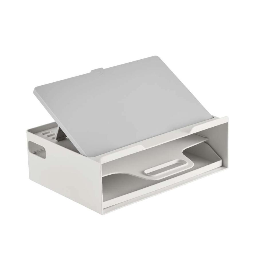 キングジム KINGJIM ポータブルワークベース ノッテオン シロ WB10-W | KING JIM