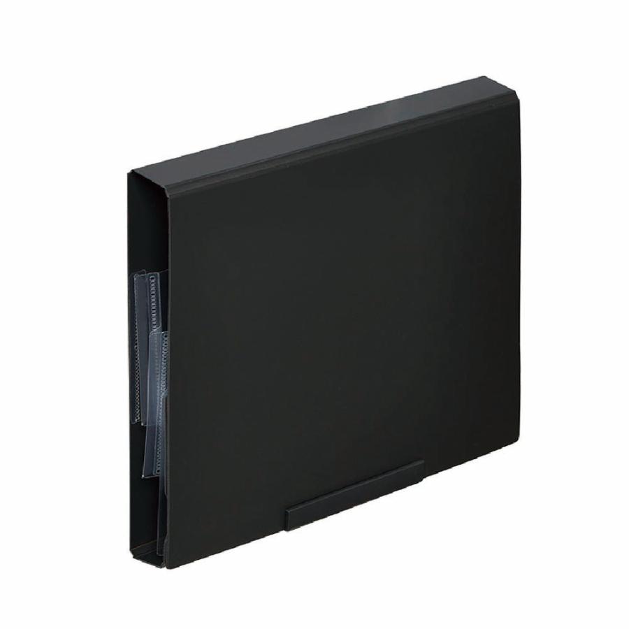 キングジム KINGJIM 冷蔵庫ピタッとファイル 郵便 クロ 2951-BK | KING JIM