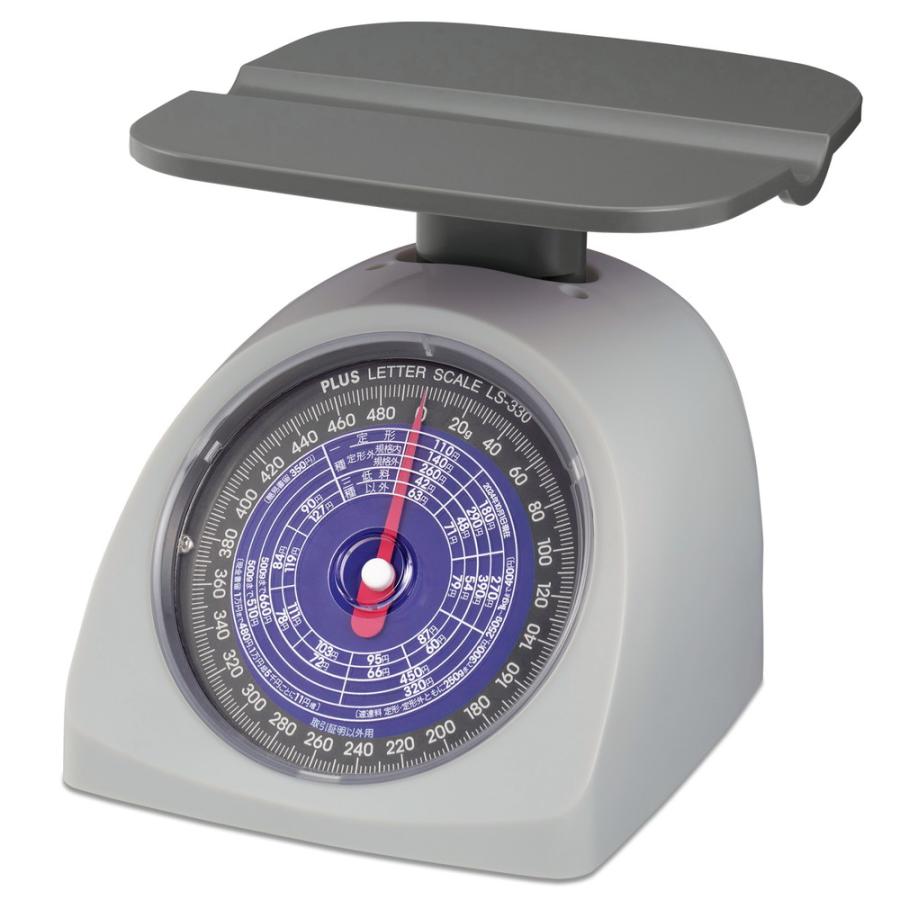 【欠品中:納期未定 入荷次第発送】プラス(PLUS) レタースケール グレー LS-330 88967 | PLUS