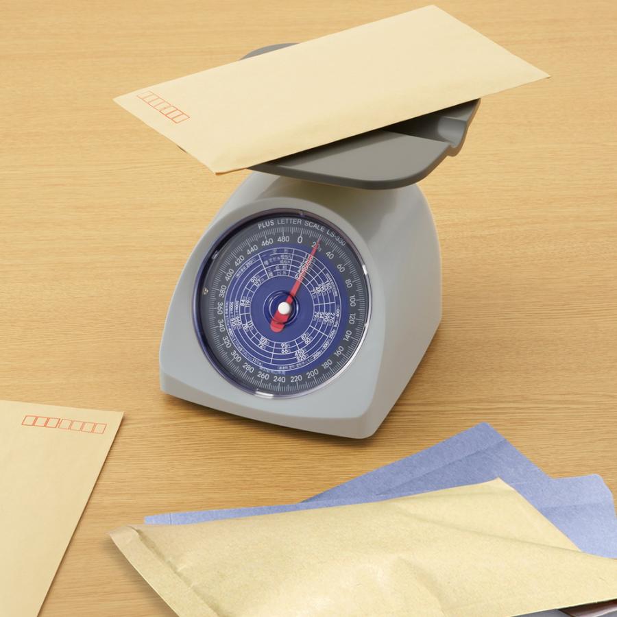 【欠品中:納期未定 入荷次第発送】プラス(PLUS) レタースケール グレー LS-330 88967 | PLUS | 03