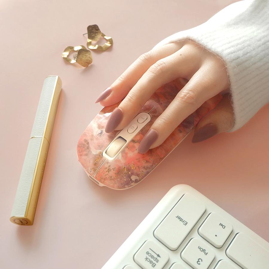 電響社 denkyosha EGRET Bluetooth&2.4G 静音充電式ワイヤレスマウス PrettiE EM23-P1 | ブランド登録なし | 05