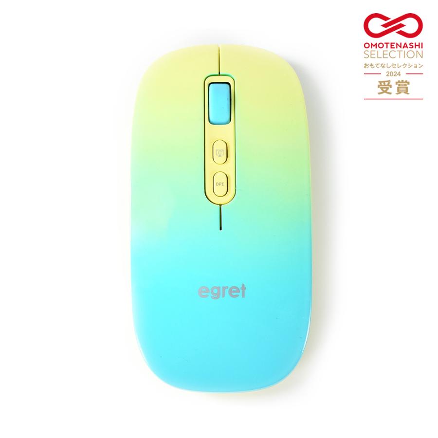 電響社 denkyosha EGRET Bluetooth&2.4G 静音充電式ワイヤレスマウス PrettiE EM23-P3 | ブランド登録なし