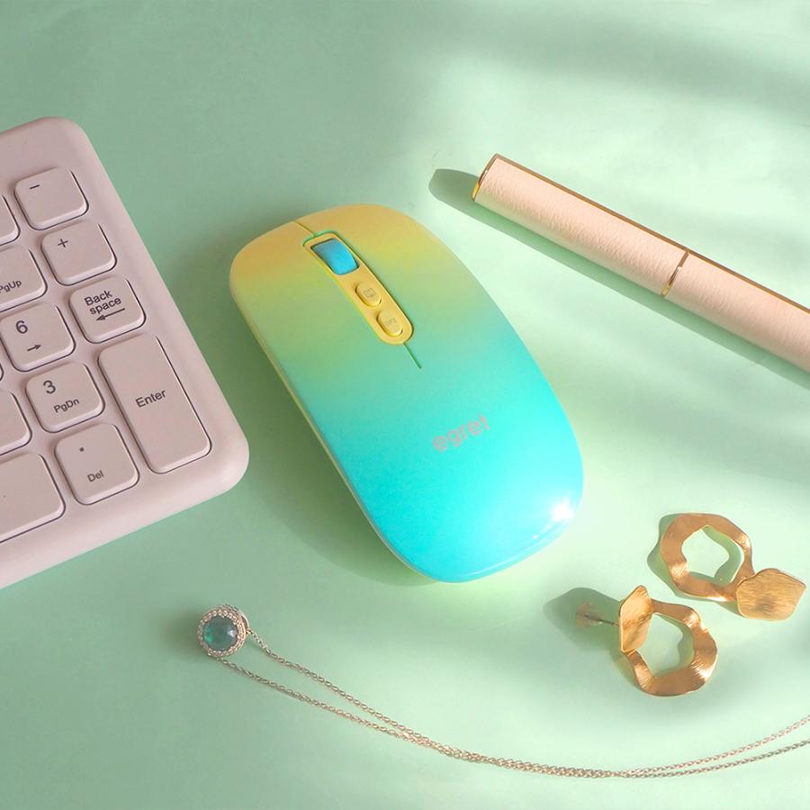 電響社 denkyosha EGRET Bluetooth&2.4G 静音充電式ワイヤレスマウス PrettiE EM23-P3 | ブランド登録なし | 10